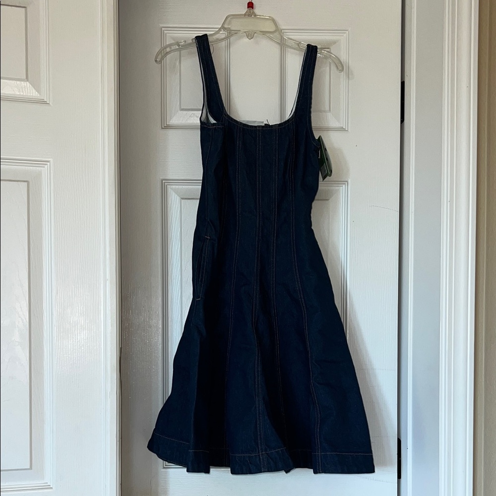 Kate Spade X Target Fit and Flare Denim Dress Size 00